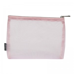 Eco Friendly Nylon Mesh Bag with zipper lock for packing
