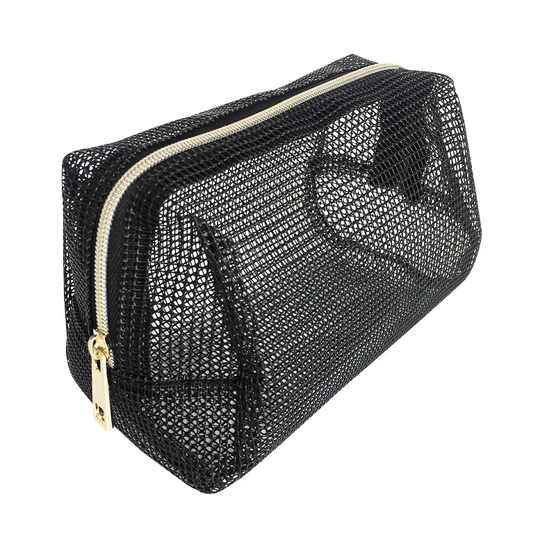 Factory price women make up mesh bag