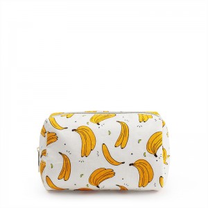Twill 100% Banana Fiber popular Cosmetic bag