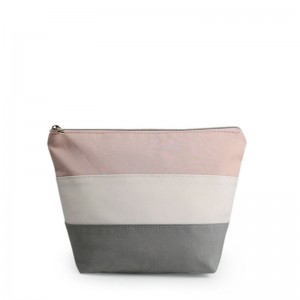 High Quality Customized Logo Tencel Material Cosmetic bag