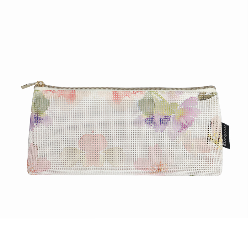 Fasion flower printing  personalized cosmetic bag